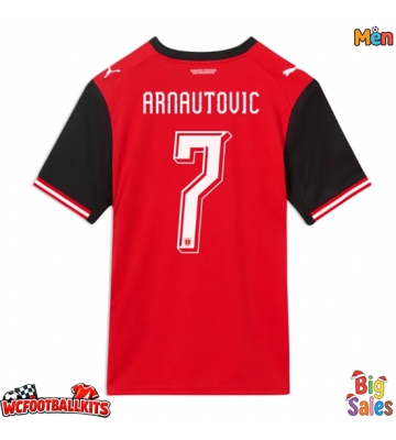 Austria Marko Arnautovic #7 Replica Home Stadium Shirt World Cup 2026 Short Sleeve
